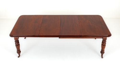 fig 2. Victorian Mahogany Extending Dining Table