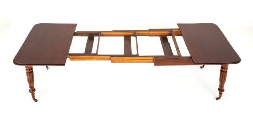 fig 1. William IV Mahogany Extending Dining Table