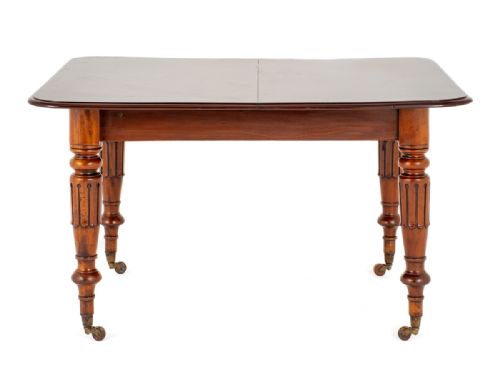fig 2. William IV Mahogany Extending Dining Table