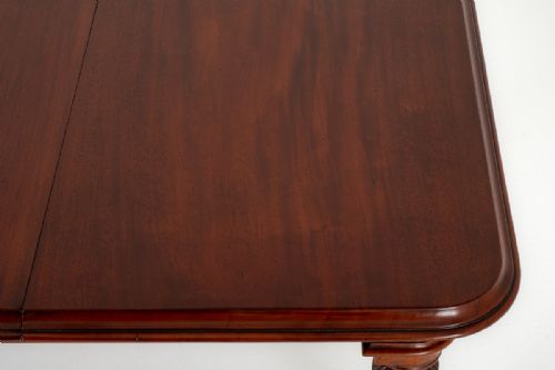 fig 3. Early Victorian Mahogany Extending Dining Table
