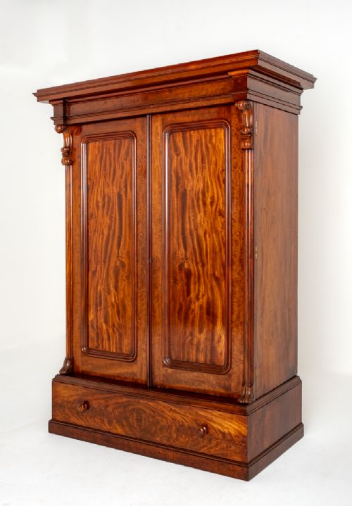 Victorian Mahogany Wardrobe