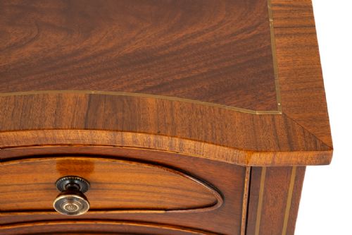 fig 2. Mahogany Serpentine Console Table