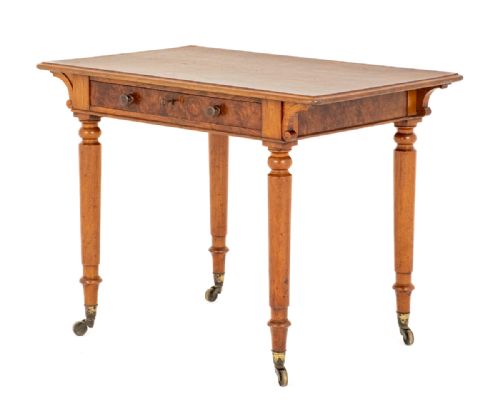 Burr Walnut Side Table