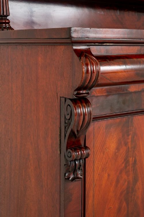 fig 1. William IV Mahogany Sideboard