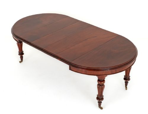 William IV Mahogany Extending Dining Table