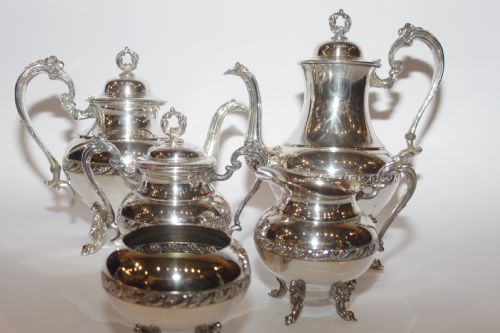 5 Piece Silver Plated Tea / Coffee Service
