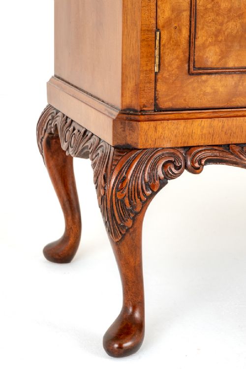 fig 1. Good Quality Queen Anne Style Cocktail Cabinet