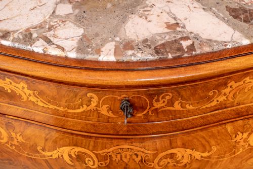 AMAZING 6 PIECE FRENCH BURR WALNUT AND MARQUETRY BEDROOM SUITE - ADDITIONAL PHOTO 28