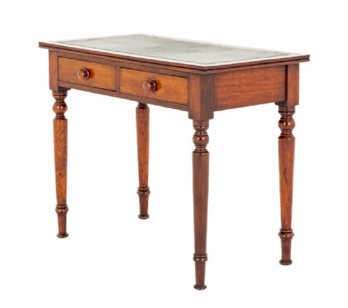 Small Victorian Mahogany Writing Table
