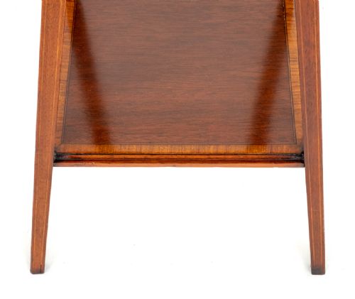 SHERATON REVIVAL MAHOGANY OCCASIONAL TABLE - ADDITIONAL PHOTO 1
