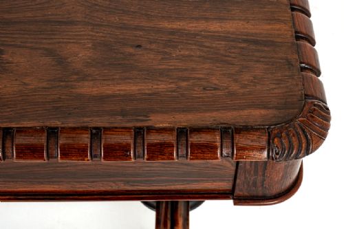 fig 1. Quality William IV Rosewood Library Table