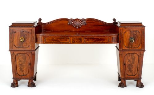 STUNNING MAHOGANY REGENCY SIDEBOARD - ADDITIONAL PHOTO 10