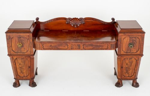 STUNNING MAHOGANY REGENCY SIDEBOARD - ADDITIONAL PHOTO 1