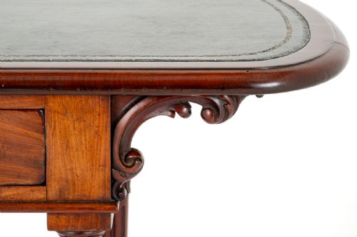 fig 1. Mahogany William IV Writing Table