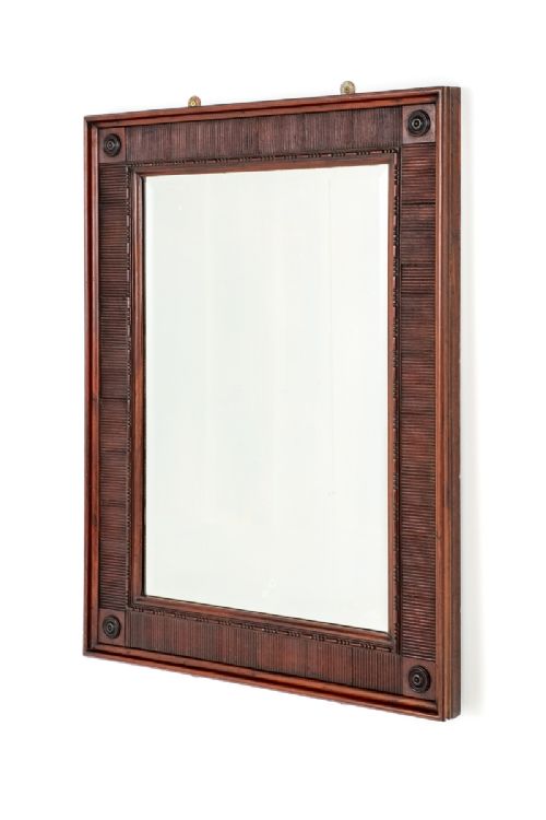 Mahogany Regency Style Wall Mirror