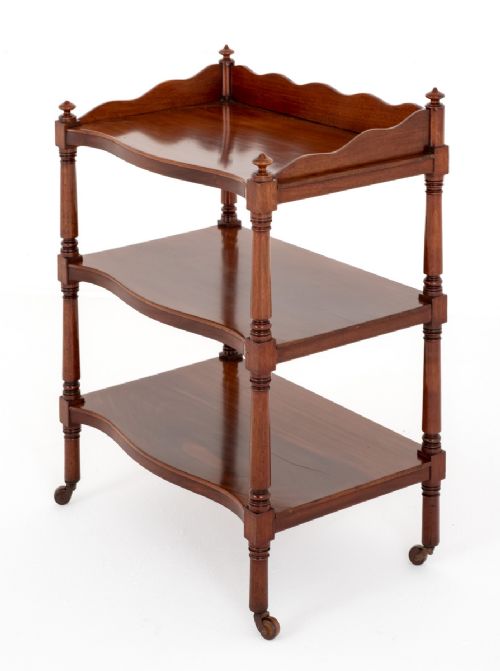 Early Victorian Mahogany What Not