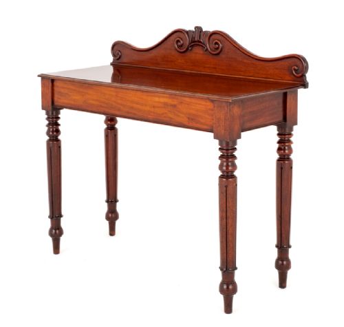 MAHOGANY WILLIAM IV CONSOLE TABLE