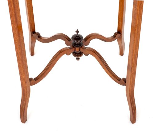 SHERATON REVIVAL MAHOGANY OCCASIONAL TABLE - ADDITIONAL PHOTO 2