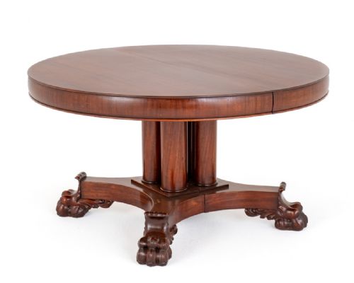 fig 2. French Mahogany Extending Dining Table