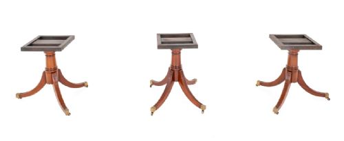 fig 1. Impressive 16 - 18 Seat 3 Pedestal Regency Style Dining Table