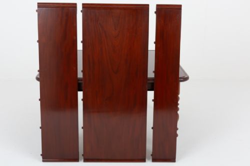 IRISH VICTORIAN MAHOGANY EXTENDING DINING TABLE - ADDITIONAL PHOTO 4