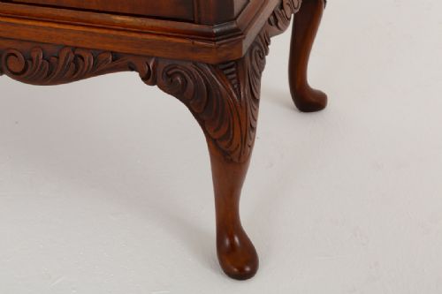 QUEEN ANNE STYLE MAHOGANY COCKTAIL CABINET - ADDITIONAL PHOTO 7