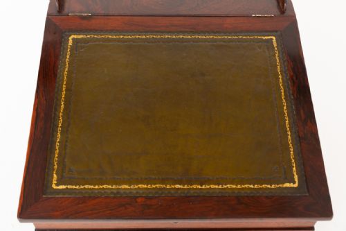 REGENCY ROSEWOOD SLIDE TOP DAVENPORT - ADDITIONAL PHOTO 8