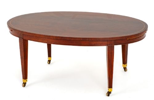 Good Quality Georgian Revival Mahogany Coffee Table