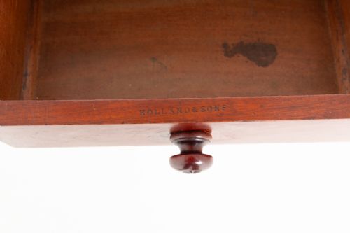 MAHOGANY 2 DRAWER WRITING TABLE - ADDITIONAL PHOTO 4