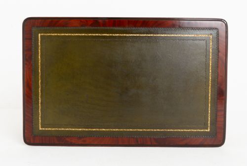 MAHOGANY 2 DRAWER WRITING TABLE - ADDITIONAL PHOTO 7