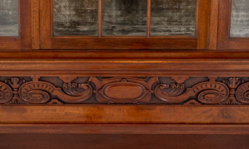 MAHOGANY ARTS AND CRAFTS SIDE CABINET - ADDITIONAL PHOTO 5