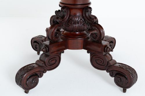 MAHOGANY FRENCH CENTRE TABLE - ADDITIONAL PHOTO 3