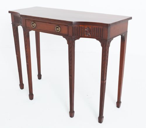 Adam’s Style Mahogany Console Table.