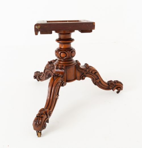 fig 1. Quality Burr Walnut Marquetry Centre Table