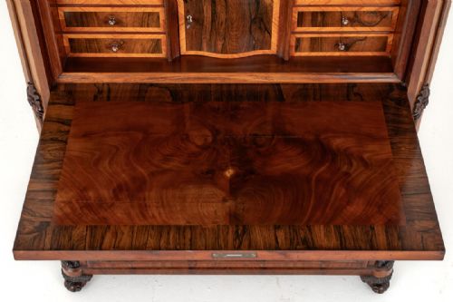 BIEDERMEIER MAHOGANY ESCRITOIRE - ADDITIONAL PHOTO 4