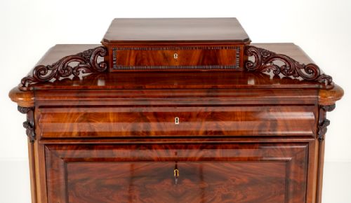 BIEDERMEIER MAHOGANY ESCRITOIRE - ADDITIONAL PHOTO 5