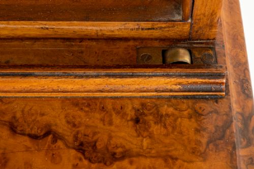 STUNNING VICTORIAN WALNUT BOOKCASE - ADDITIONAL PHOTO 7