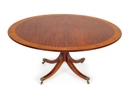 REGENCY REVIVAL MAHOGANY CENTRE TABLE - ADDITIONAL PHOTO 2