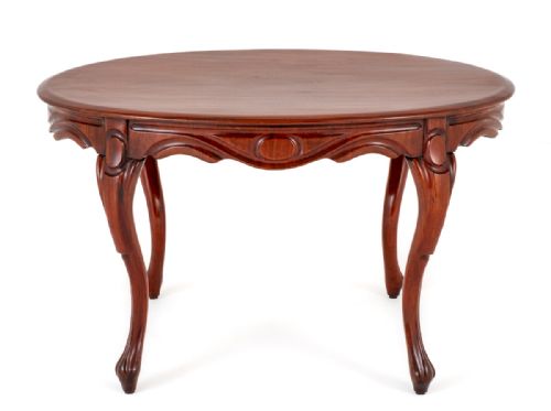 MAHOGANY FRENCH CENTRE TABLE - ADDITIONAL PHOTO 3