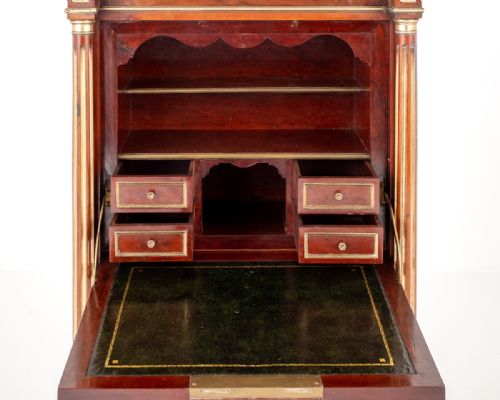 FRENCH MAHOGANY ESCRITOIRE - ADDITIONAL PHOTO 1