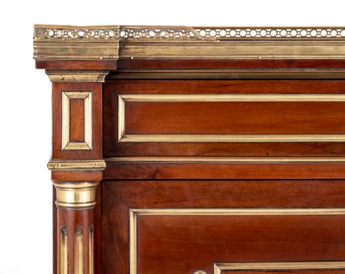 FRENCH MAHOGANY ESCRITOIRE - ADDITIONAL PHOTO 3