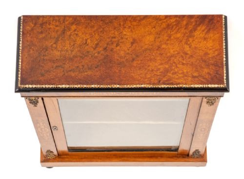 PRETTY VICTORIAN WALNUT PIER CABINET - ADDITIONAL PHOTO 6