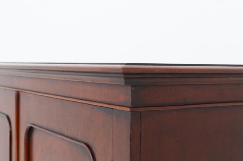 VICTORIAN MAHOGANY 2 DOOR SIDE CABINET - ADDITIONAL PHOTO 3