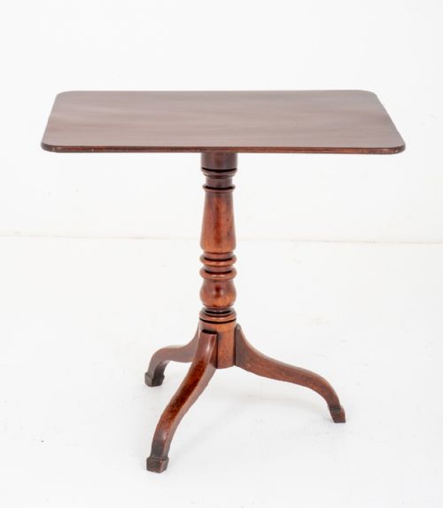 REGENCY MAHOGANY WINE TABLE - ADDITIONAL PHOTO 3