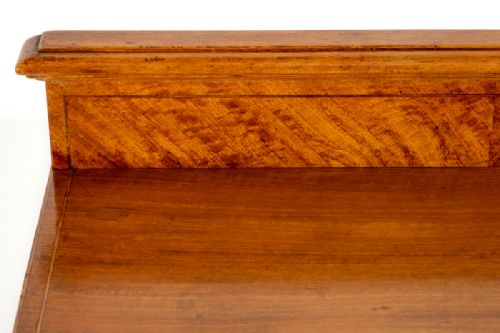 PRETTY SATINWOOD BEDSIDE CABINET - ADDITIONAL PHOTO 3