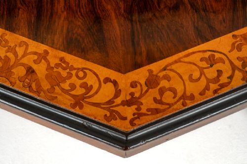 WILLIAM IV ROSEWOOD CENTRE TABLE - ADDITIONAL PHOTO 3