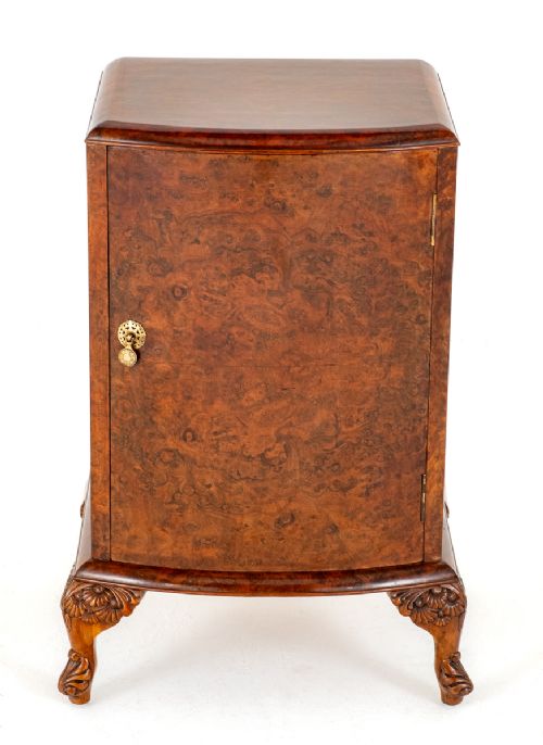 fig 2. Fantastic Art Deco Burr Walnut Bedroom Suite