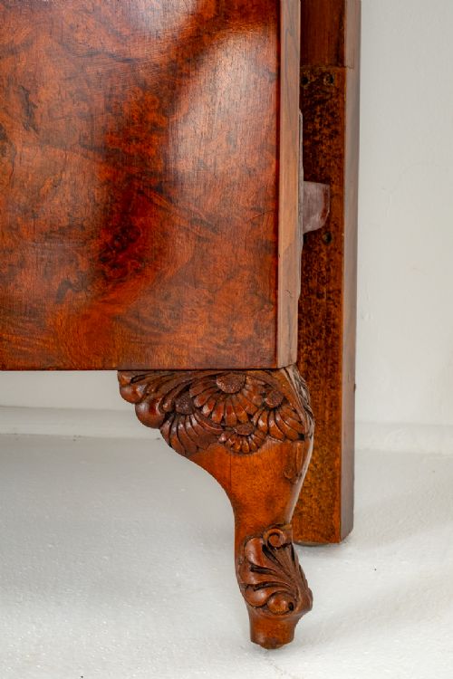 fig 4. Fantastic Art Deco Burr Walnut Bedroom Suite