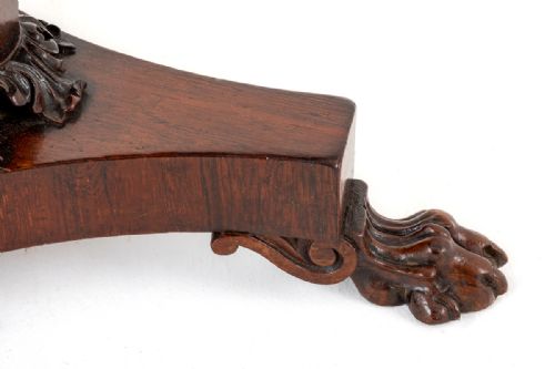 WILLIAM IV ROSEWOOD PIANO STOOL - ADDITIONAL PHOTO 1