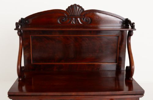 WILLIAM IV MAHOGANY PIER TABLE - ADDITIONAL PHOTO 4